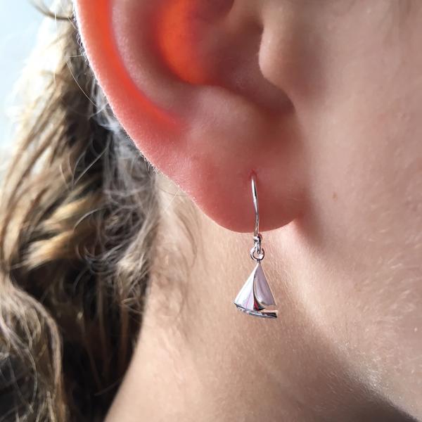 Sail Boat Earrings