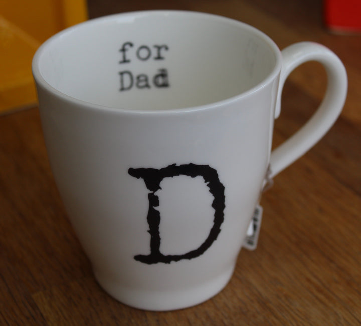 Letter Mugs