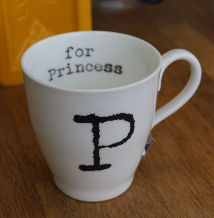 Letter Mugs