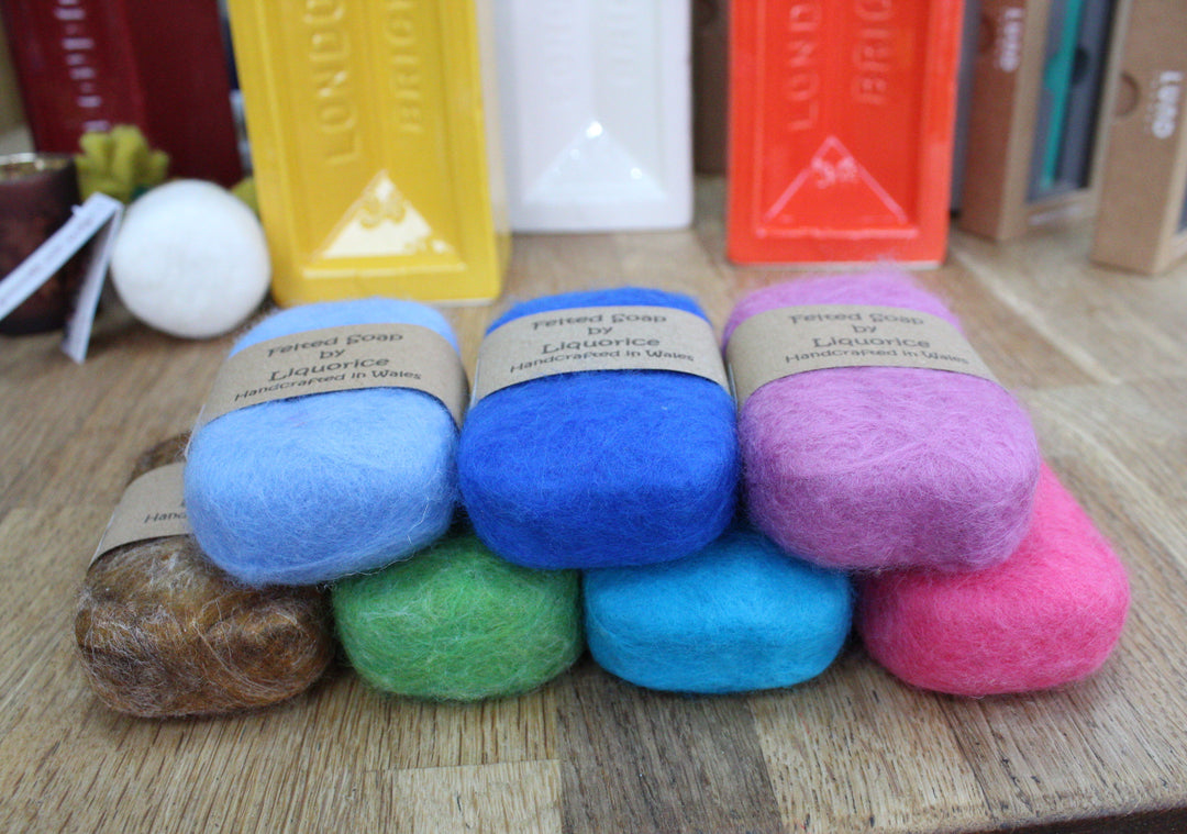Felted Soap