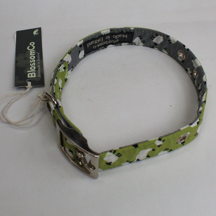 Sheep Fabric Dog Collar