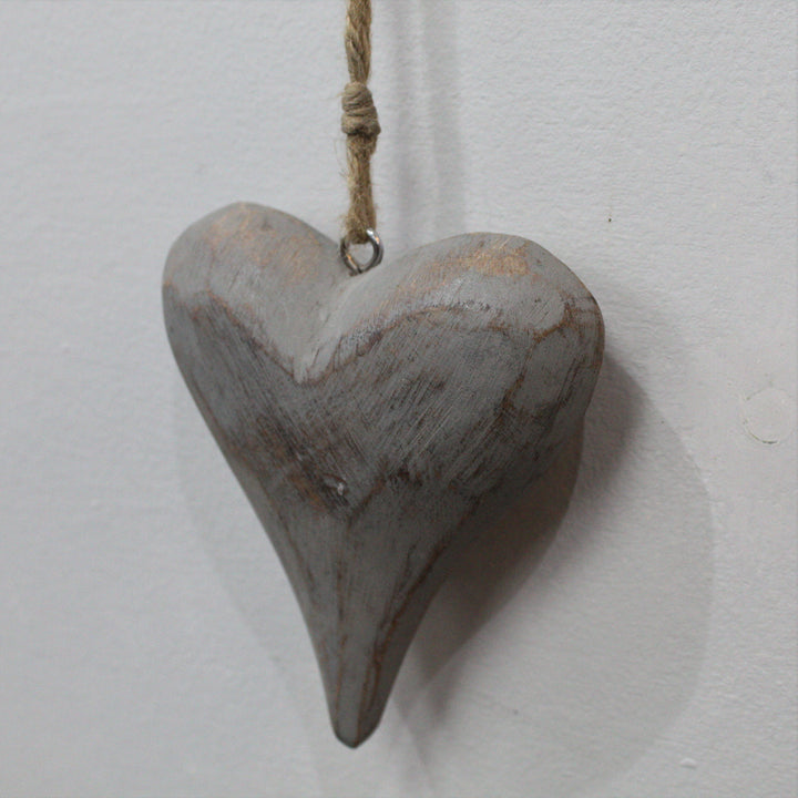 Vintage Style Wooden Heart