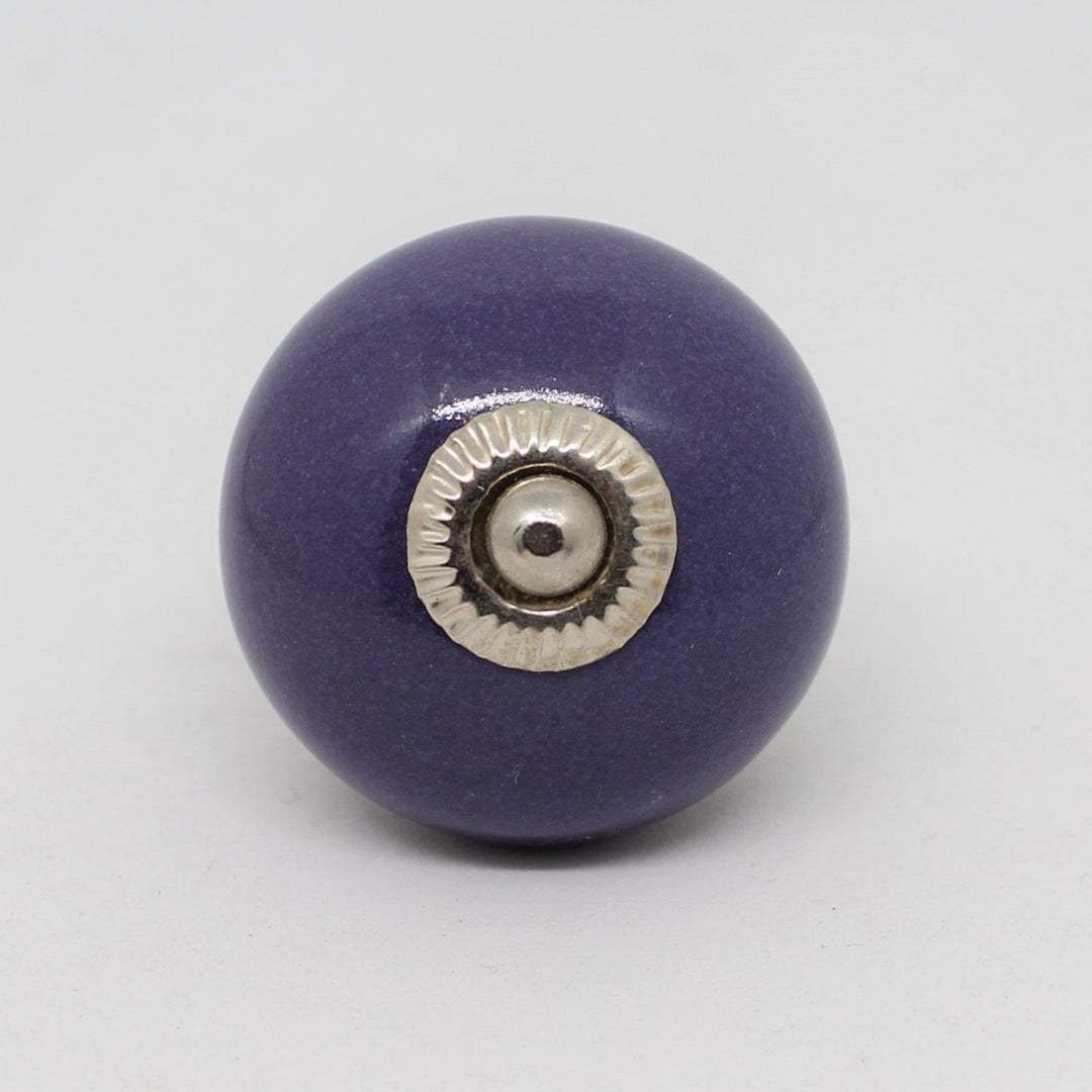 Midnight Iris Purple Knob