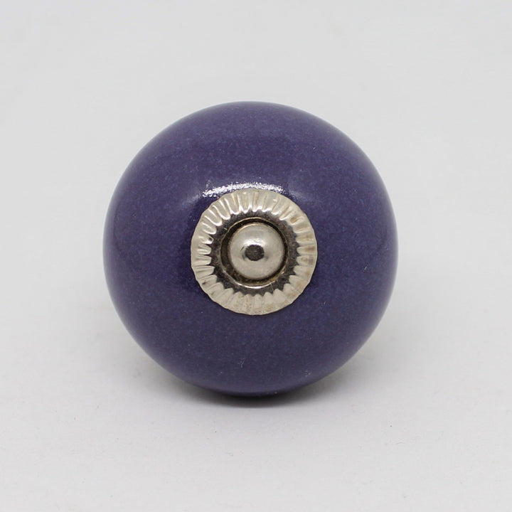 Midnight Iris Purple Knob