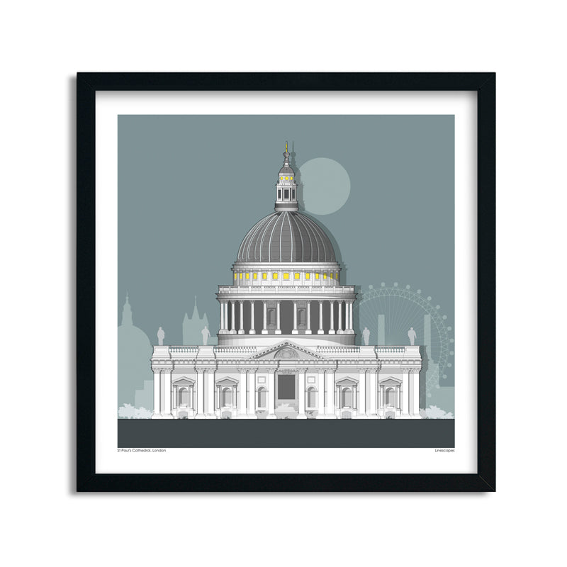 Sun Collection Architecture Prints (Framed)