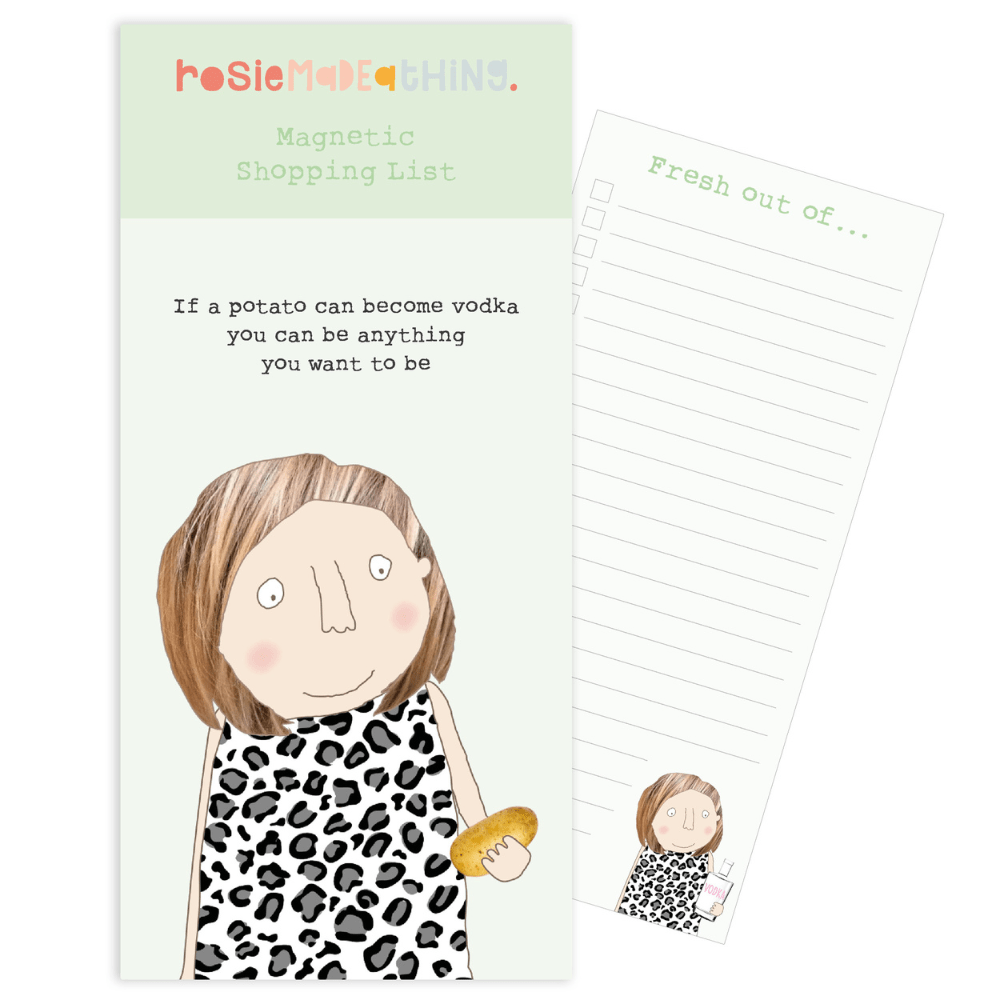 Magnetic Notepad - Potato Vodka
