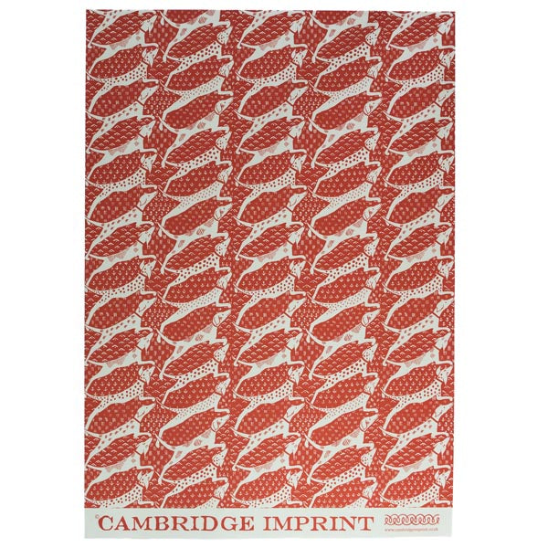 Red Dogs Gift Wrap