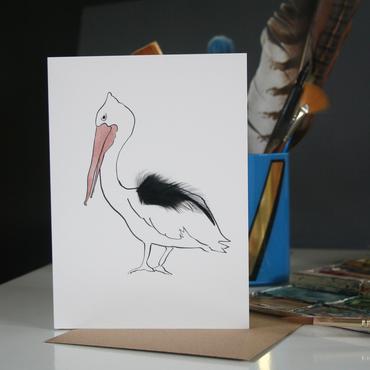 Pelican Greeting Card