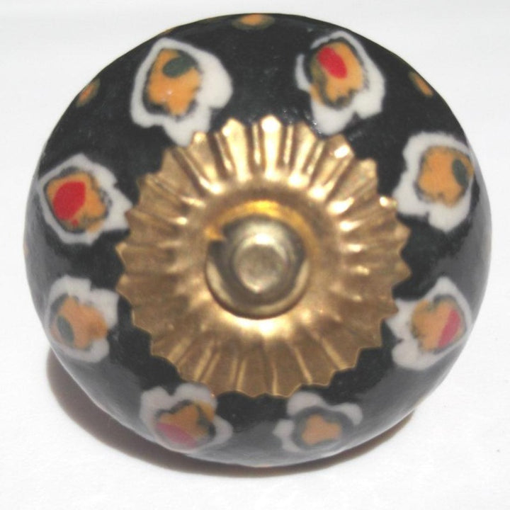 Artisan Black Pattern Knob