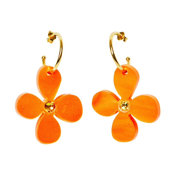 Daisy Hoop - Orange