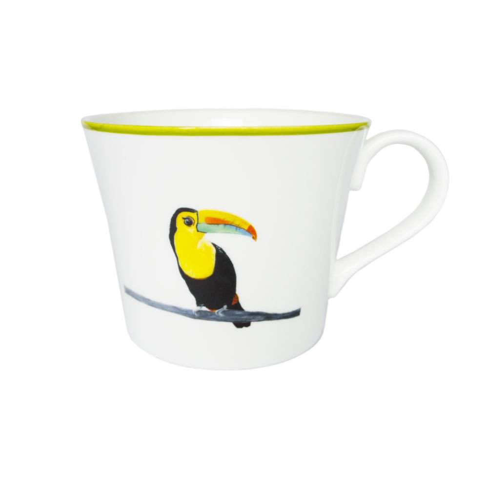 Taj Toucan- Fine Bone China Mug