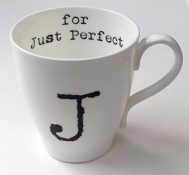 Letter Mugs