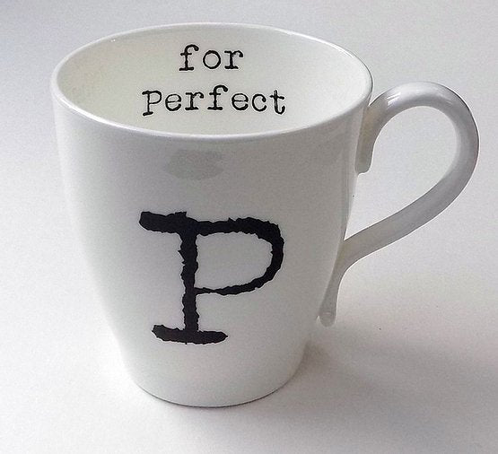 Letter Mugs