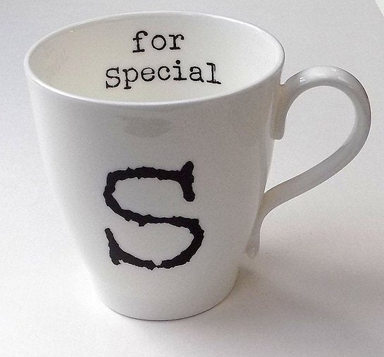 Letter Mugs