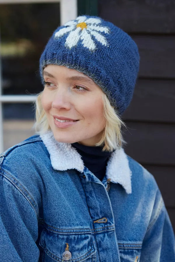 Daisy Beanie - Denim