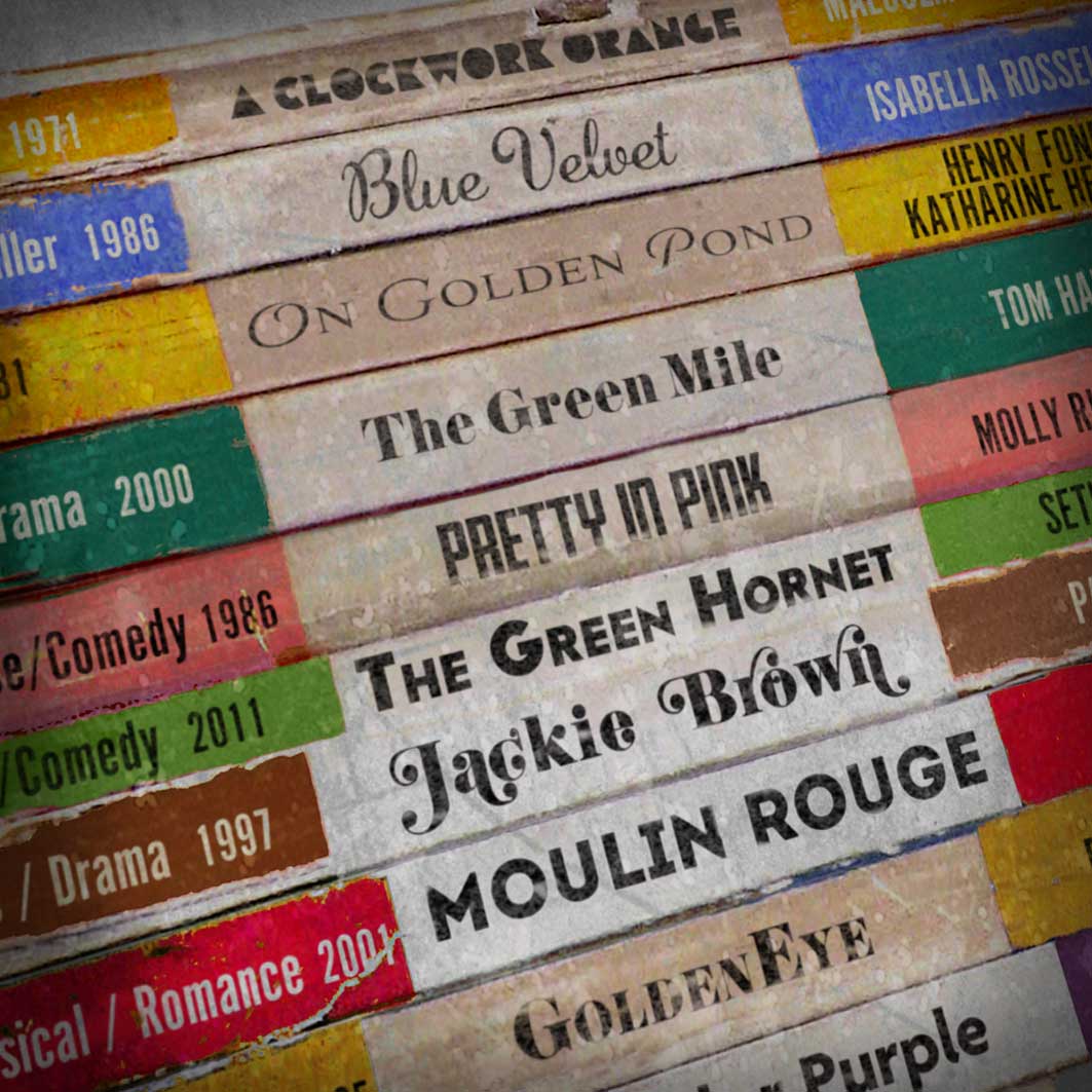 Films in Colour - A3 Framed Print