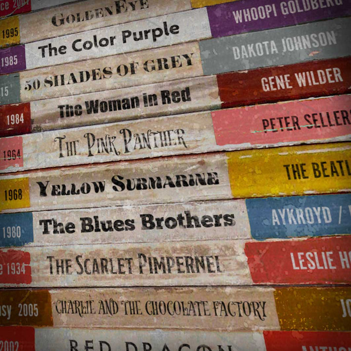 Films in Colour - A3 Framed Print
