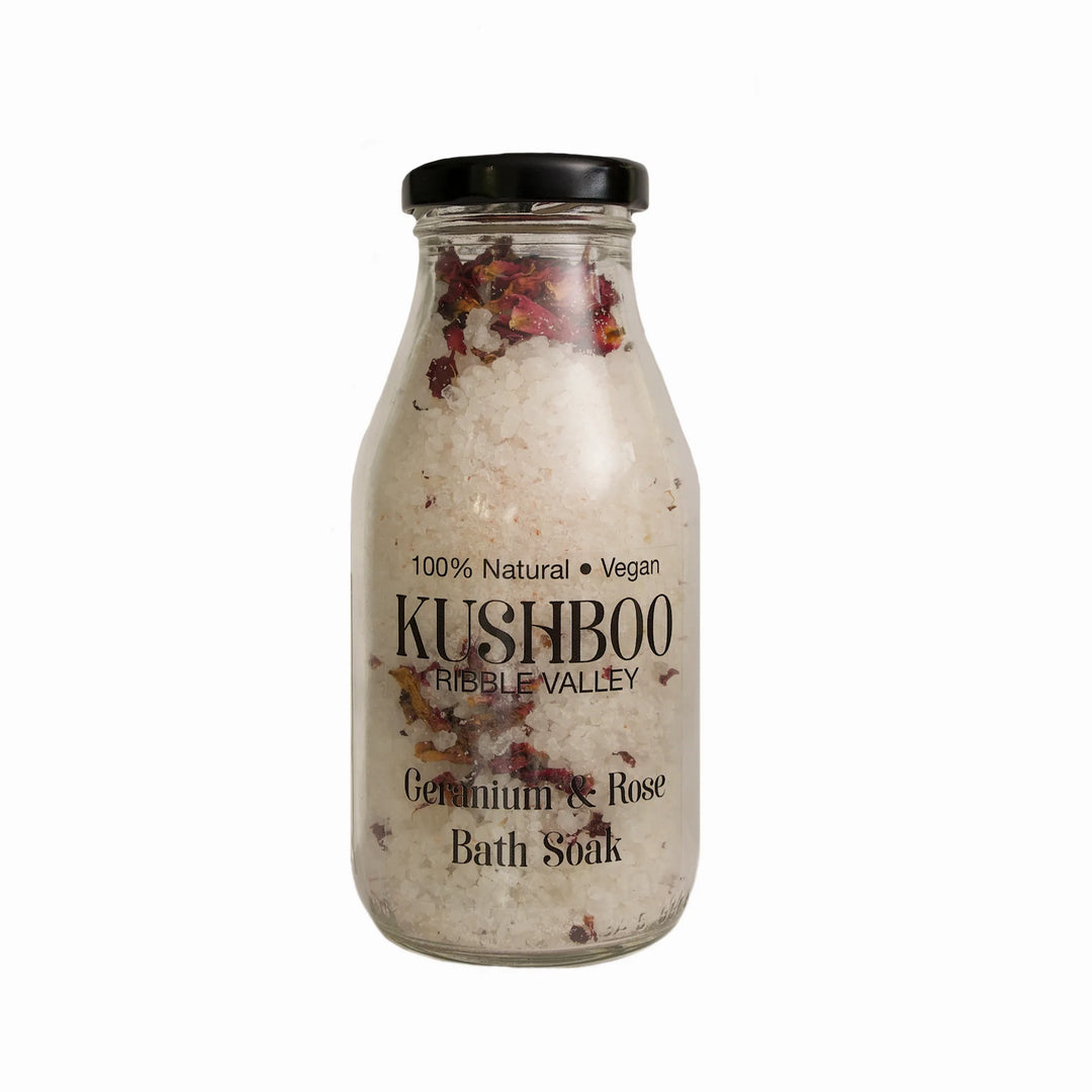 Geranium and Rose Bath Soak