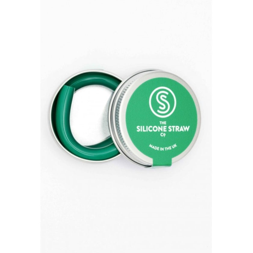 Silicone Straw in a Tin