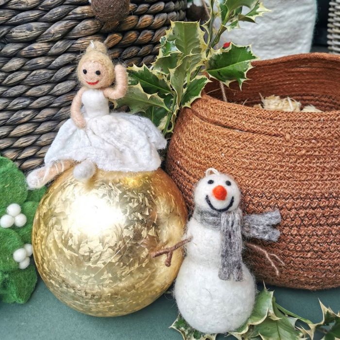 Ballerina Felt Hanging Decoration