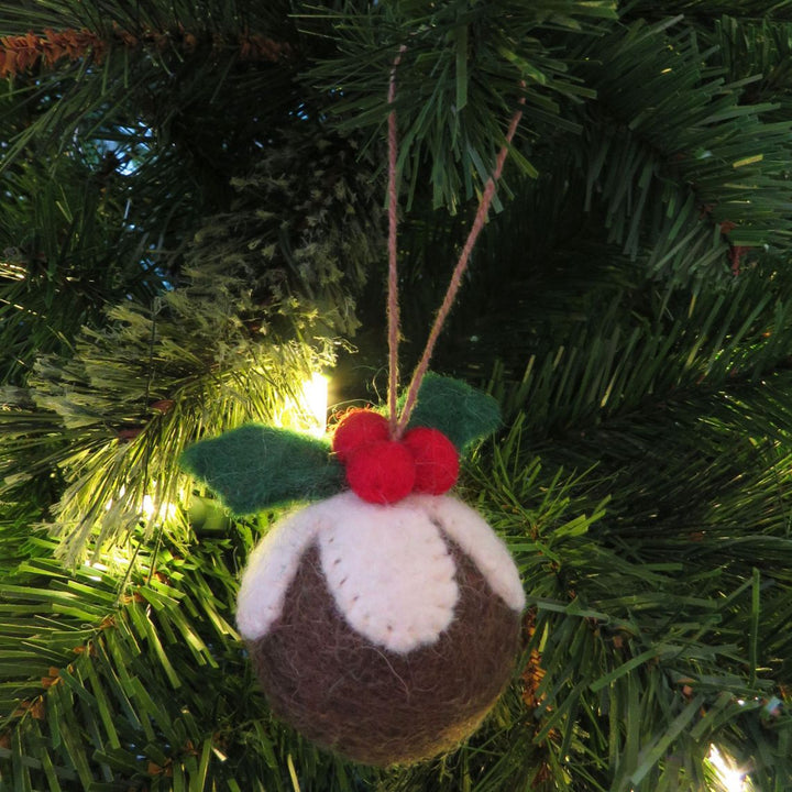 Pudding Felt Hanging Decoration