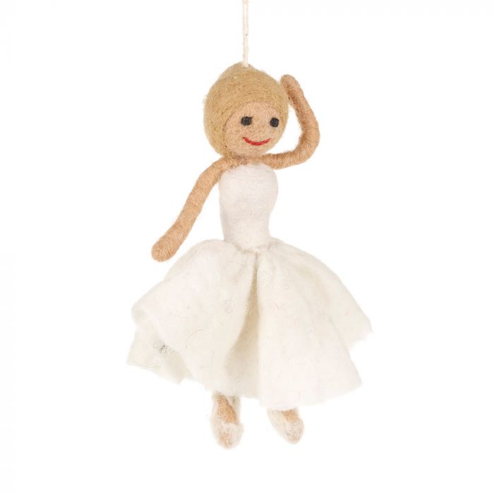 Ballerina Felt Hanging Decoration