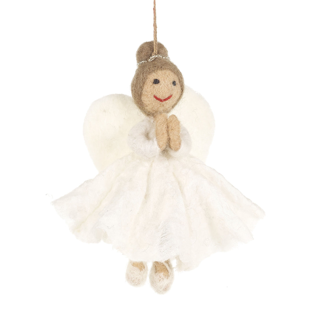 Christmas Angel Felt Hanging Decoration