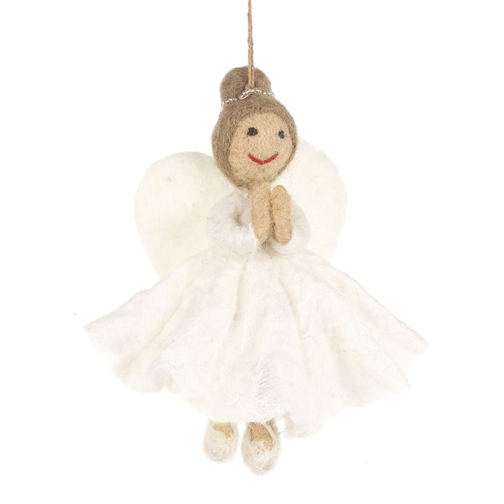 Christmas Angel Felt Hanging Decoration