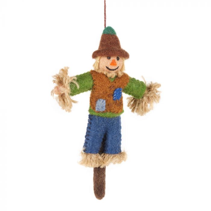Stitches the Scarecrow Felt Hanging Decoration