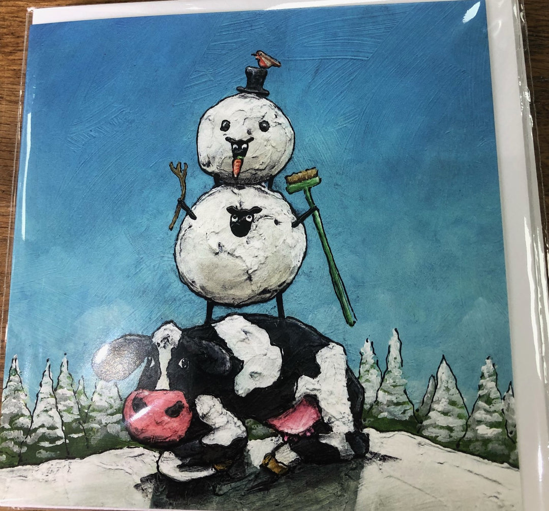 Sheepish Snowman