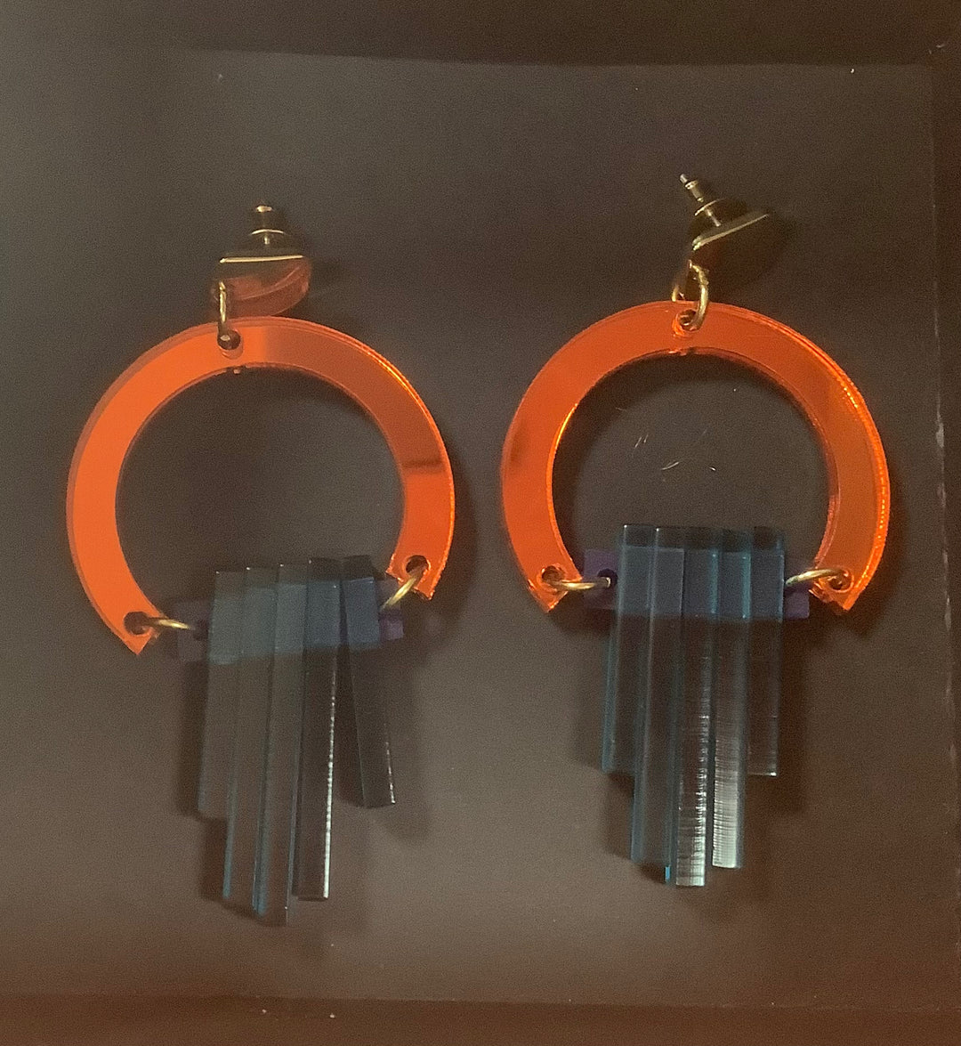 Art Deco Chandelier Earrings