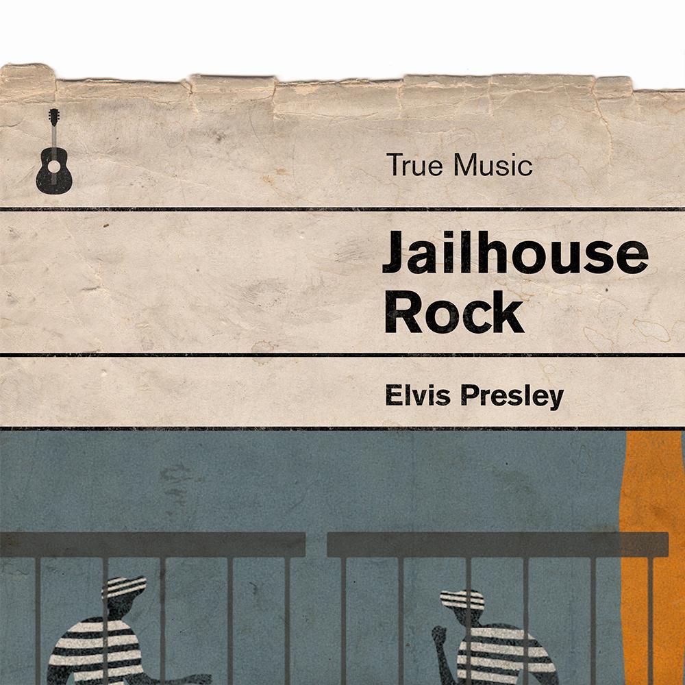Jailhouse Rock - A3 Framed Print