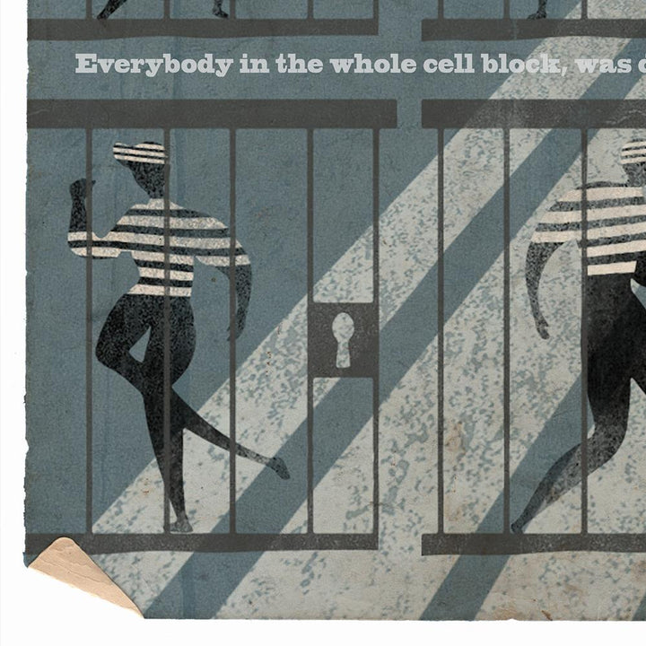 Jailhouse Rock - A3 Framed Print