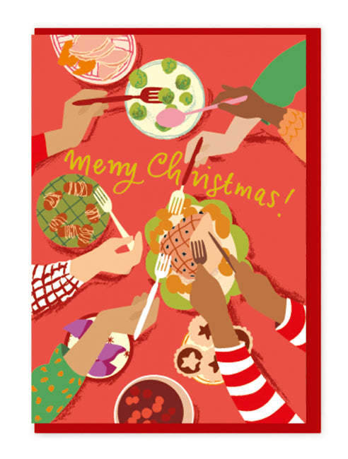 Christmas Dinner Christmas Card