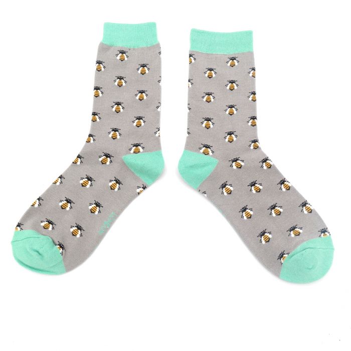 Ladies Bamboo Socks - Honey Bees