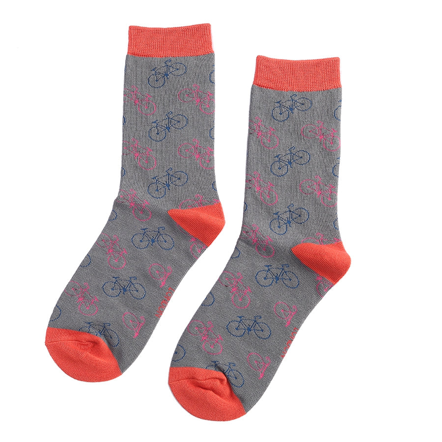 Ladies Bamboo Socks - Little Bikes