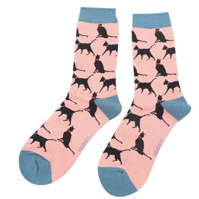Ladies Bamboo Socks - Lucky Cats