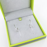 Loop The Loop Earrings - Silver