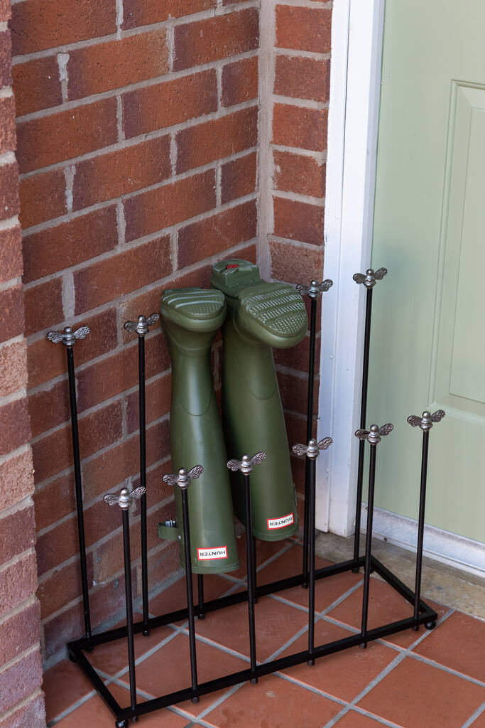 Wellington Boot Stand - Pewter