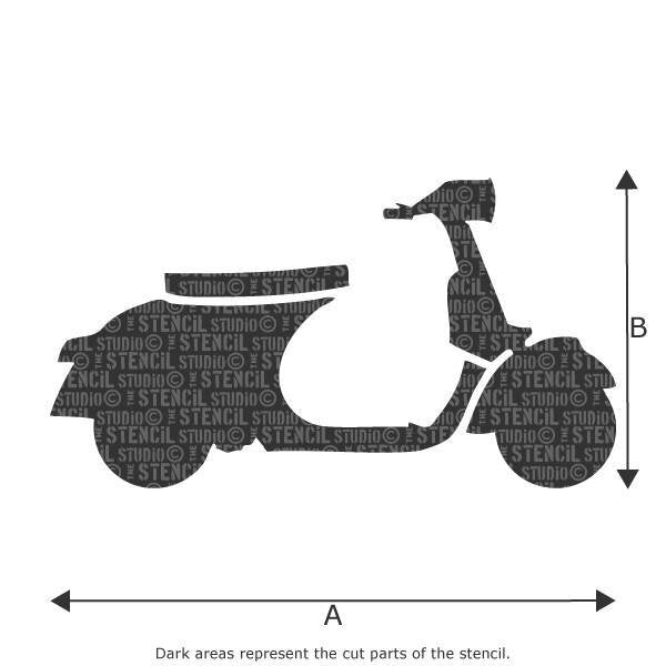 Scooter Stencil