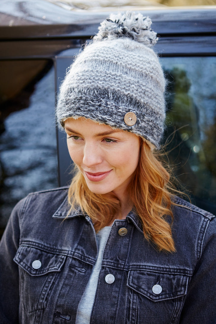 Sierra Nevada Bobble Hat - Smoke