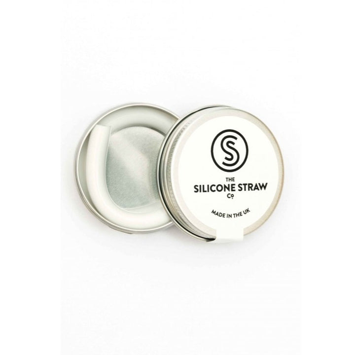 Silicone Straw in a Tin