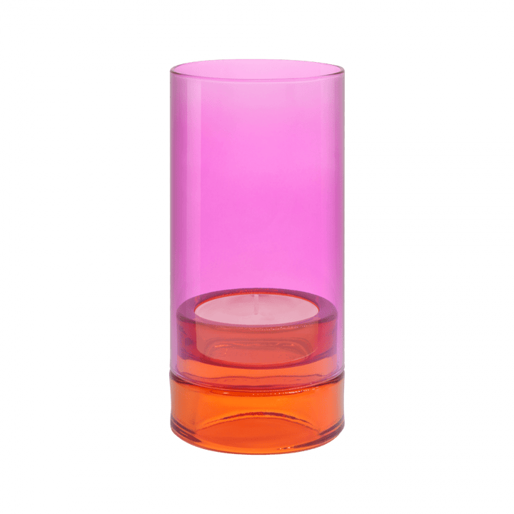 Glass Lantern - Lys Pink