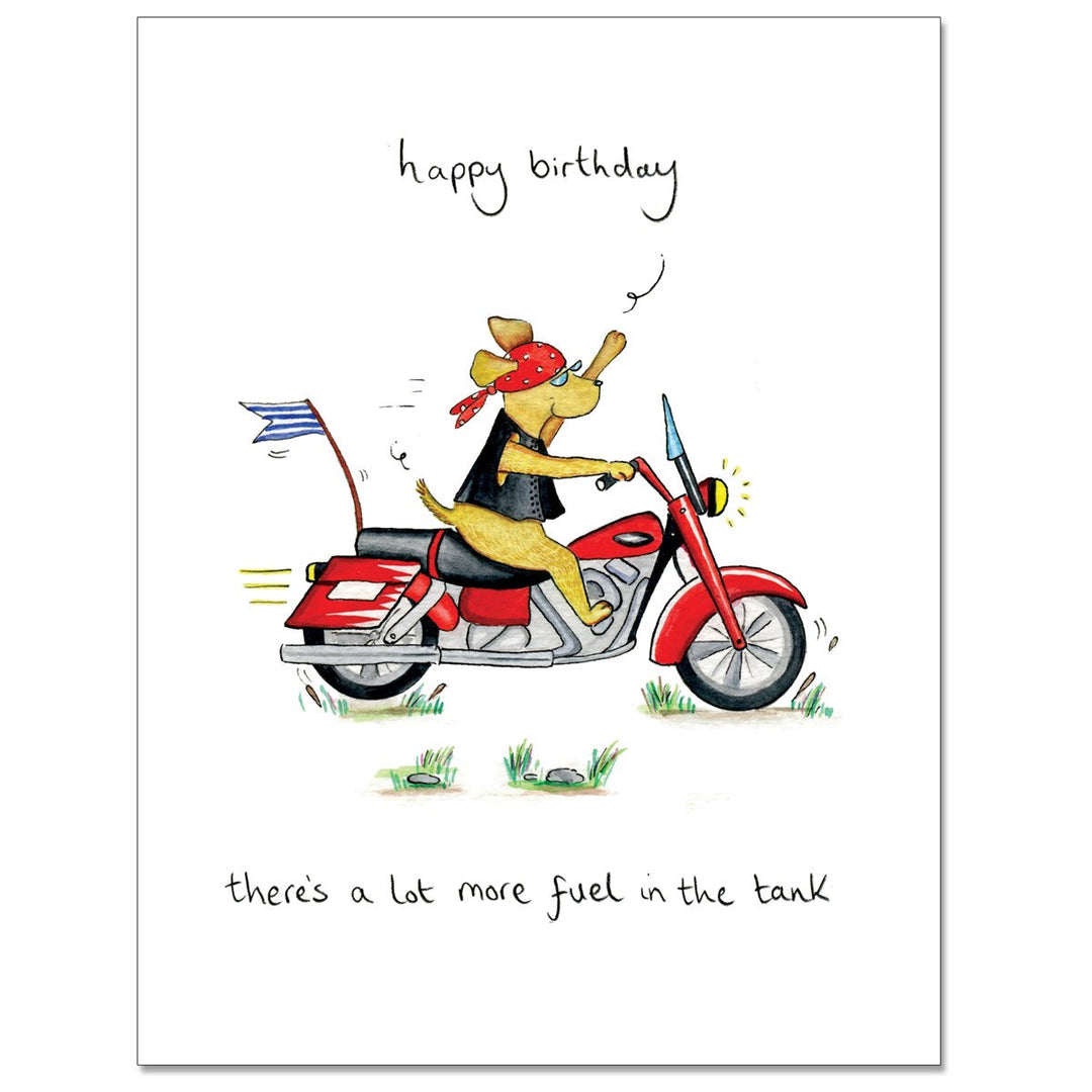 Fuel Tank Birthday Card