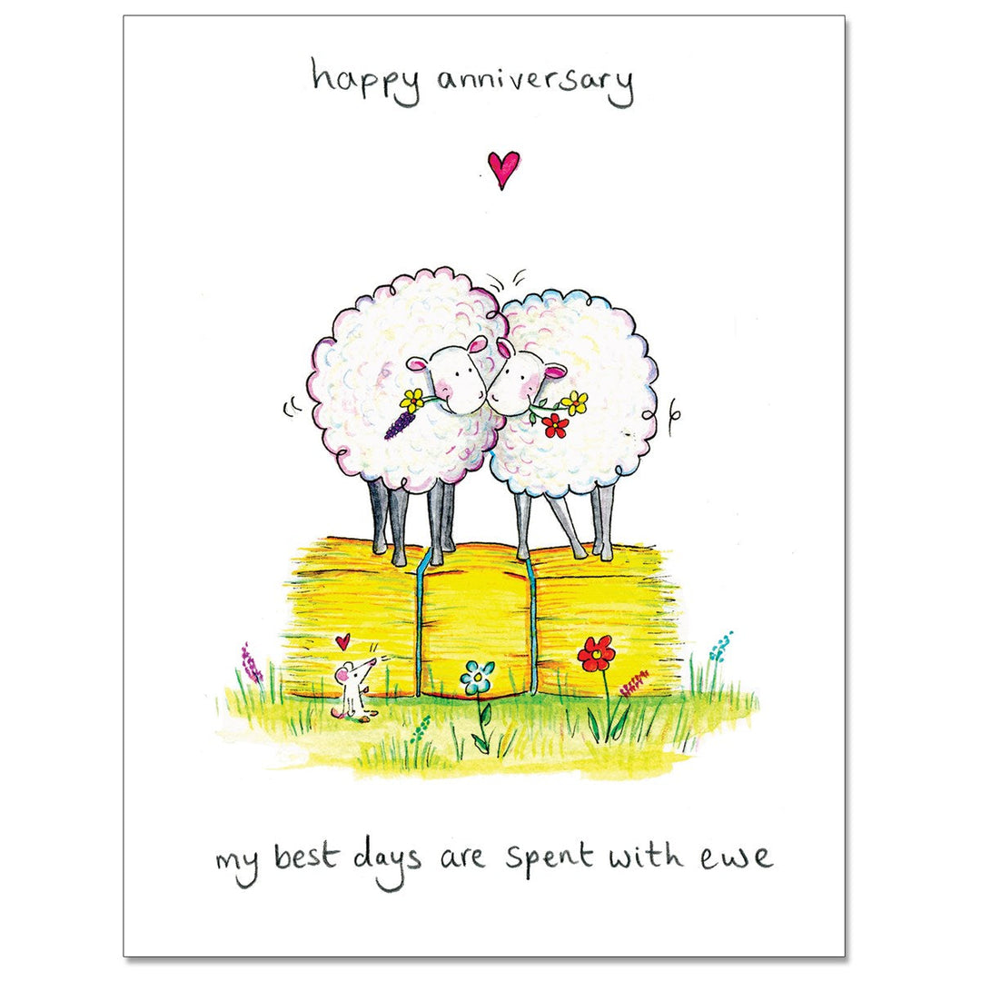 Spent with Ewe - Anniversary Card