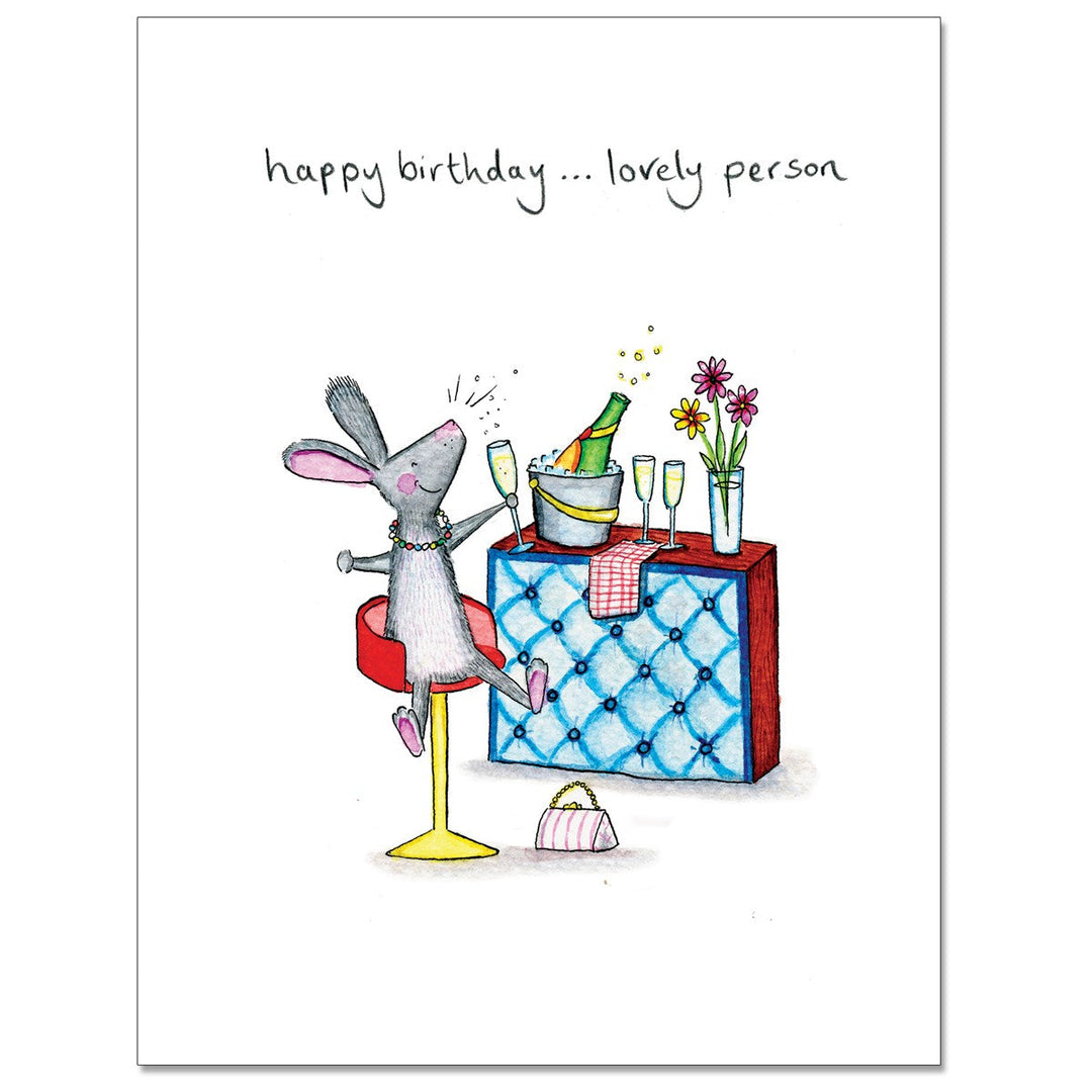 Lovely Person Birthday Greetings Card