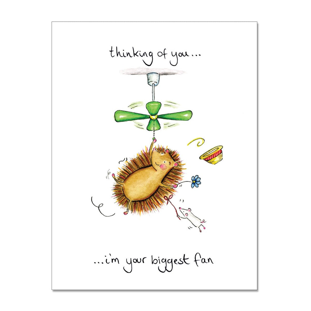 Biggest Fan Greetings Card