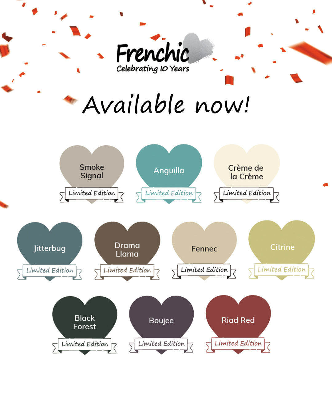 Frenchic Limited Edition Colours 2025