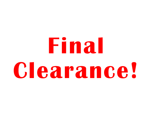 Final Clearance