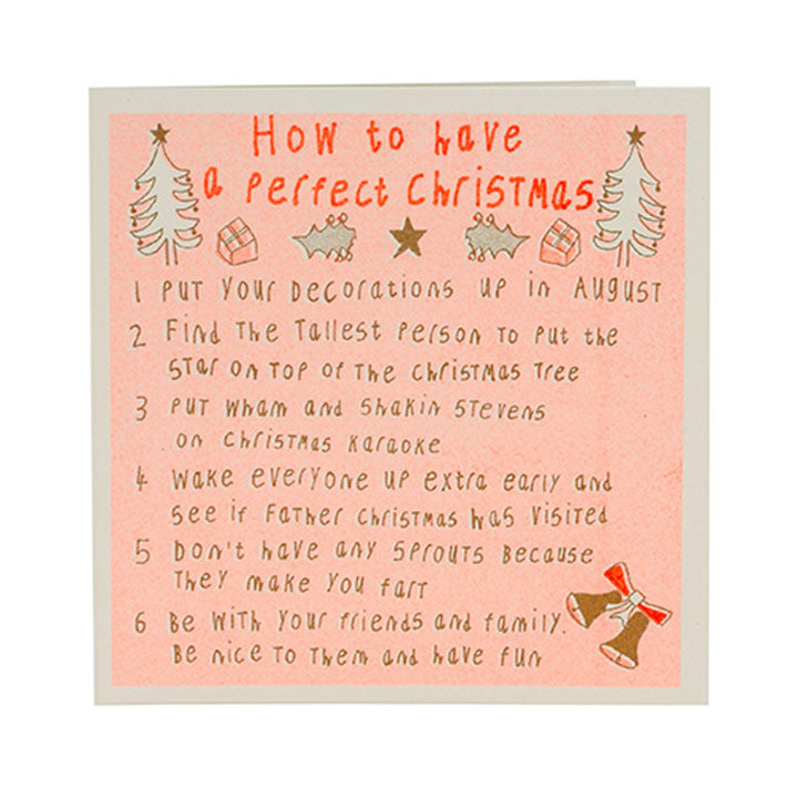 How To Have a Perfect Christmas